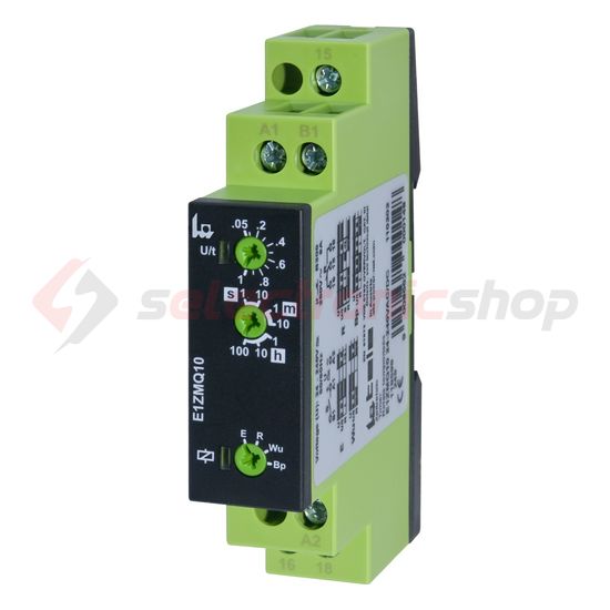 Sorolható időrelé 4-funkciós 1s-100h 1-v 24-240V50Hz 24-240VDC Enya E1ZMQ10 Tele-Haase - 110202A