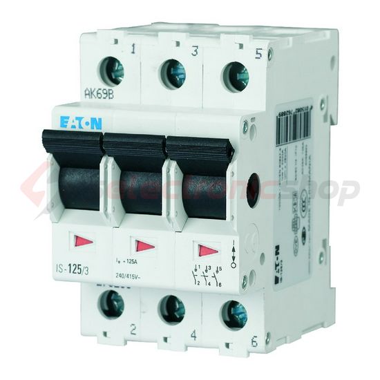Sorolható szakaszoló főkapcsoló 3z 3ny 3P 63A 240V AC 3M IS-63/3 EATON - 276276