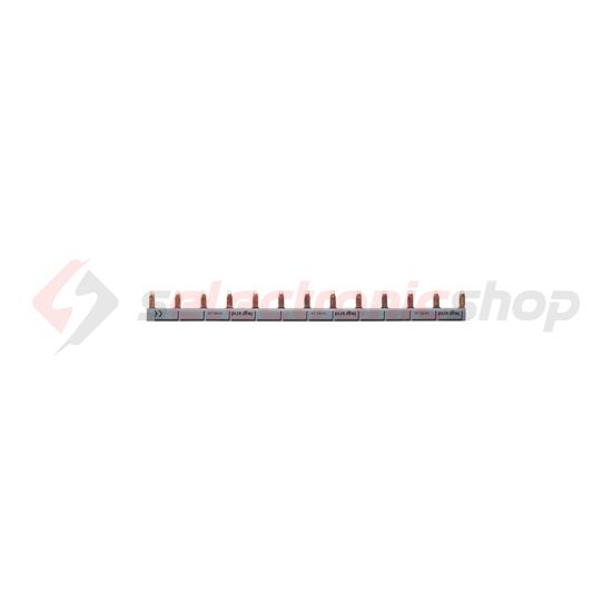 Sorolósín 1F 1P 63A 13M 16mm2 220mmx szigetelt 13-készülék 17.7mm-osztás Lexic LEGRAND - 404926