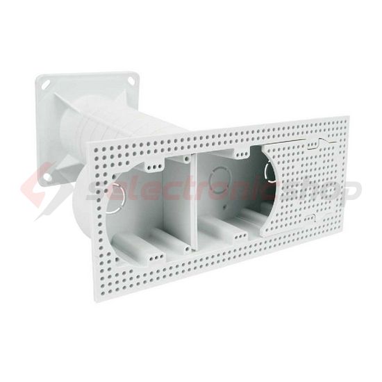 Süllyesztett szerelvénydoboz hőszigetelésbe műanyag 231mmx 120mm 247mm szürke KEZ KOPOS - KEZ-3_KB