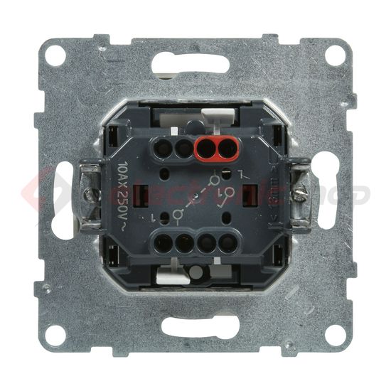 Suno 101 1P kapcsoló 101 1P kapcsoló betét közp. fedéllel fehér süllyesztett rugós IP20 LEGRAND - 721101