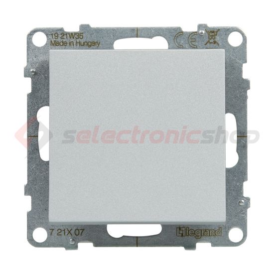 Suno 107 keresztkapcsoló 107 keresztkapcsoló betét közp. fedéllel alumínium süllyesztett LEGRAND - 721307