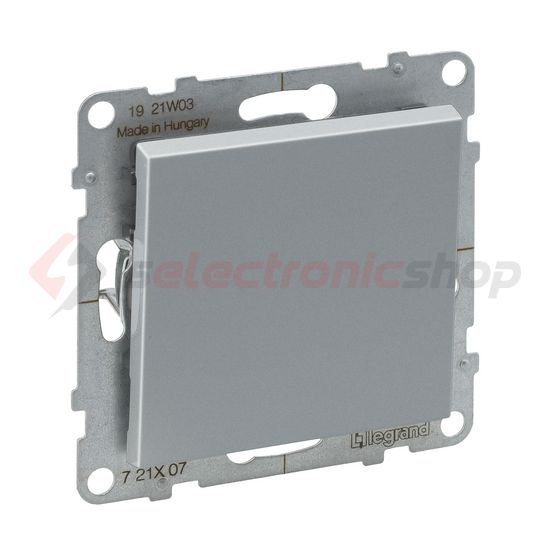 Suno 107 keresztkapcsoló 107 keresztkapcsoló betét közp. fedéllel alumínium süllyesztett LEGRAND - 721307