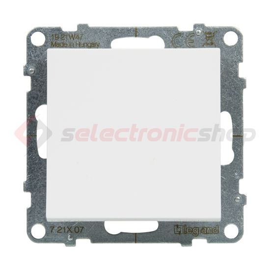Suno 107 keresztkapcsoló 107 keresztkapcsoló betét közp. fedéllel fehér süllyesztett LEGRAND - 721107