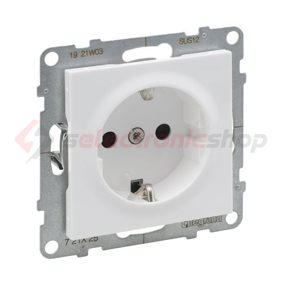 Suno 162 dugalj földelt fehér IP20 süllyesztett csavaros LEGRAND - 721125