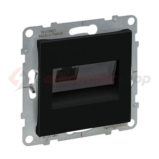 Suno adatcsatlakozó dugalj UTP RJ45 8(8) Cat5e fekete LEGRAND - 721450