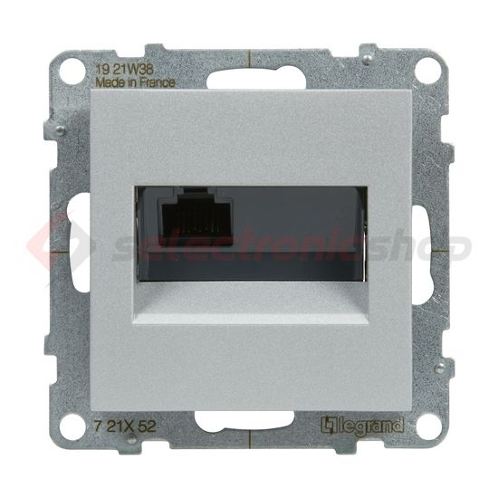 Suno adatcsatlakozó dugalj UTP RJ45 8(8) Cat6 alumínium LEGRAND - 721352