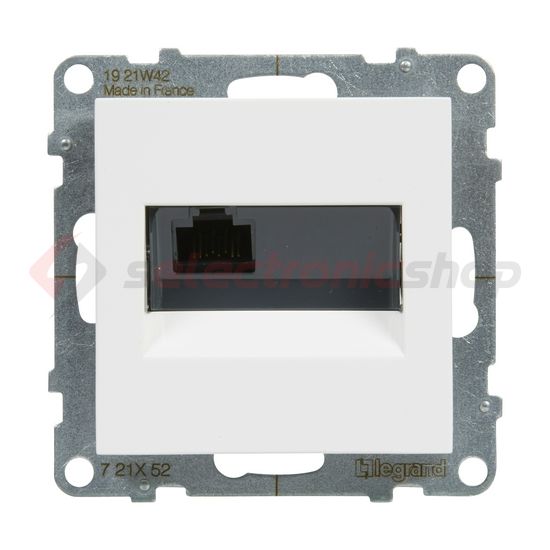 Suno adatcsatlakozó dugalj UTP RJ45 8(8) Cat6 fehér LEGRAND - 721152