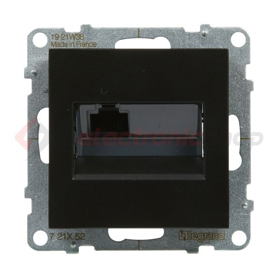 Suno adatcsatlakozó dugalj UTP RJ45 8(8) Cat6 fekete LEGRAND - 721452