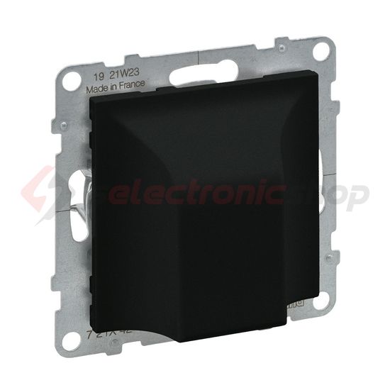 Suno kábelkivezető 3x2.5mm2 süllyesztett csavaros műanyag fekete IP20 LEGRAND - 721442