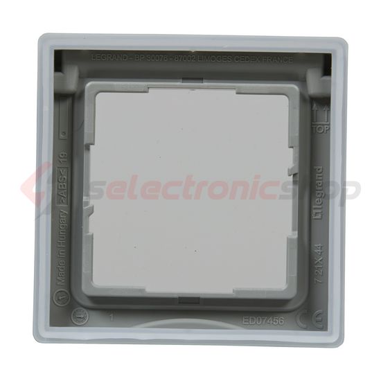 Suno keret 1-egység vízszintes és függőleges műanyag alumínium kezeletlen LEGRAND - 721344