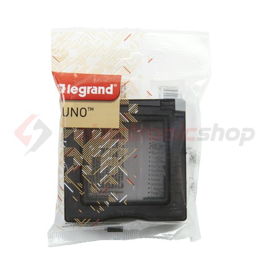 Suno keret 1-egység vízszintes és függőleges műanyag alumínium kezeletlen LEGRAND - 721344