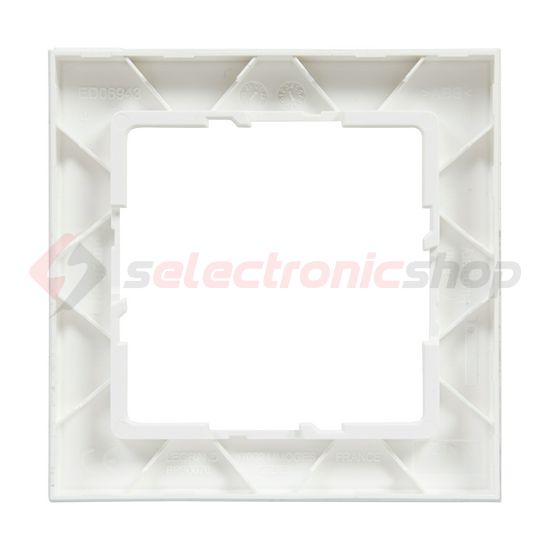 Suno keret 1-egység vízszintes és függőleges műanyag fehér kezeletlen LEGRAND - 721501