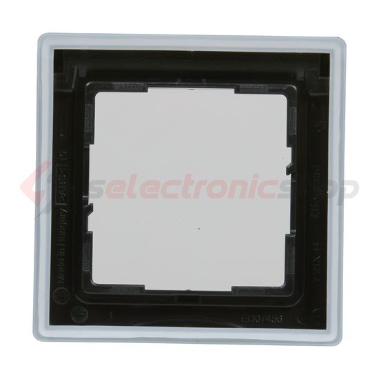 Suno keret 1-egység vízszintes és függőleges műanyag fekete csapófedeles LEGRAND - 721444