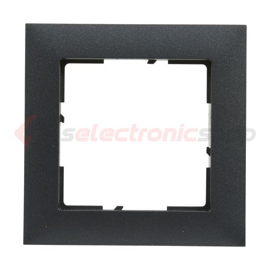 Suno keret 1-egység vízszintes és függőleges műanyag szürke lakkozott LEGRAND - 721551