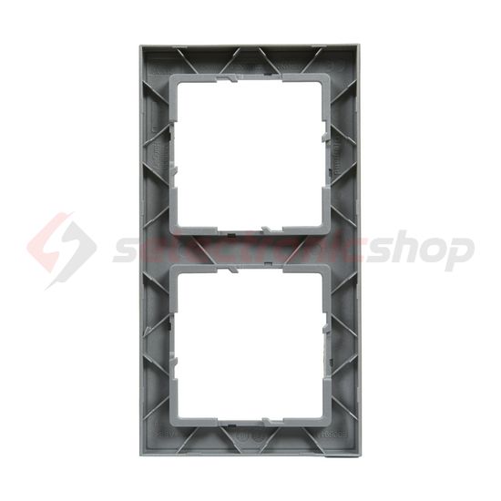 Suno keret 2-egység vízszintes és függőleges műanyag alumínium lakkozott LEGRAND - 721512