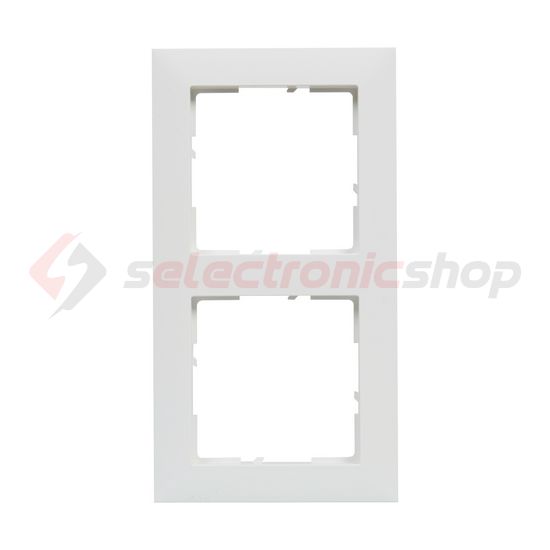 Suno keret 2-egység vízszintes és függőleges műanyag fehér kezeletlen LEGRAND - 721502
