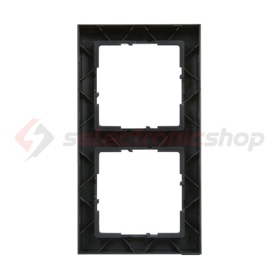 Suno keret 2-egység vízszintes és függőleges műanyag szürke lakkozott LEGRAND - 721552