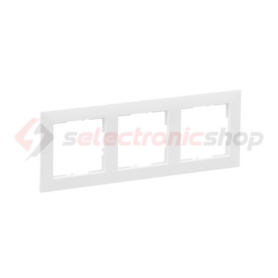Suno keret 3-egység vízszintes és függőleges műanyag fehér kezeletlen LEGRAND - 721503