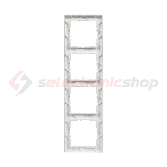 Suno keret 4-egység vízszintes és függőleges műanyag fehér kezeletlen LEGRAND - 721504