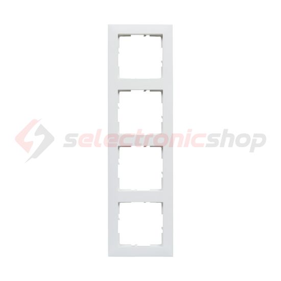 Suno keret 4-egység vízszintes és függőleges műanyag fehér kezeletlen LEGRAND - 721504