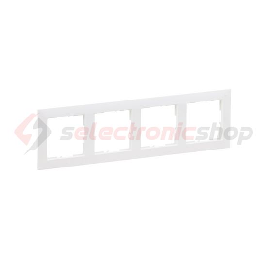 Suno keret 4-egység vízszintes és függőleges műanyag fehér kezeletlen LEGRAND - 721504