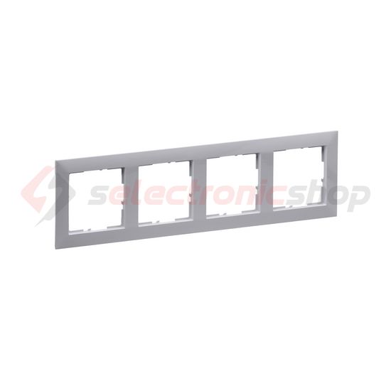 Suno keret 4-egység vízszintes és függőleges műanyag szürke kezeletlen LEGRAND - 721544