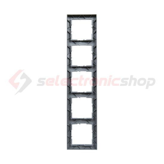 Suno keret 5-egység vízszintes és függőleges műanyag alumínium lakkozott LEGRAND - 721515