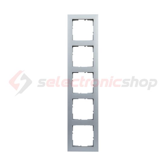 Suno keret 5-egység vízszintes és függőleges műanyag alumínium lakkozott LEGRAND - 721515