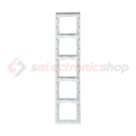 Suno keret 5-egység vízszintes és függőleges műanyag fehér kezeletlen LEGRAND - 721505