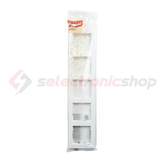 Suno keret 5-egység vízszintes és függőleges műanyag fehér kezeletlen LEGRAND - 721505