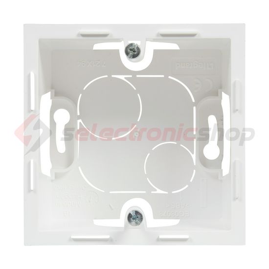 Suno kiemelődoboz 1-egység vízszintes és függőleges fehér négyszögletes műanyag IP2X LEGRAND - 721194