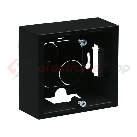 Suno kiemelődoboz 1-egység vízszintes és függőleges fekete négyszögletes műanyag IP2X LEGRAND - 721494