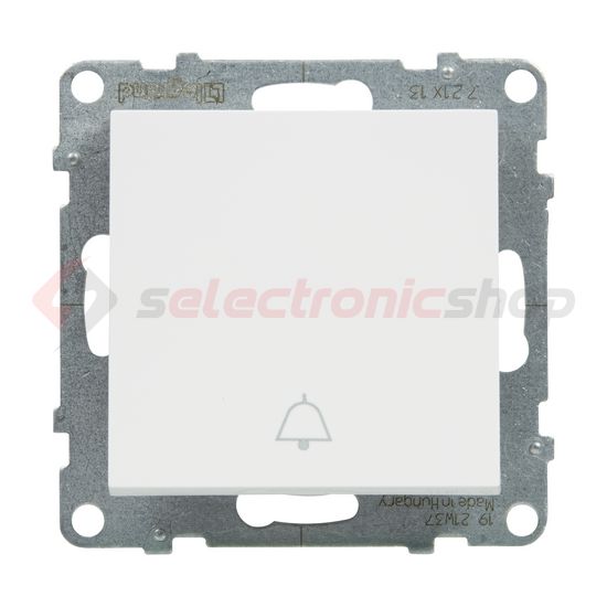 Suno N101 nyomó betét közp. fedéllel 1- nyomógomb 1z fehér csengő IP20 süllyesztett dmax. LEGRAND - 721113