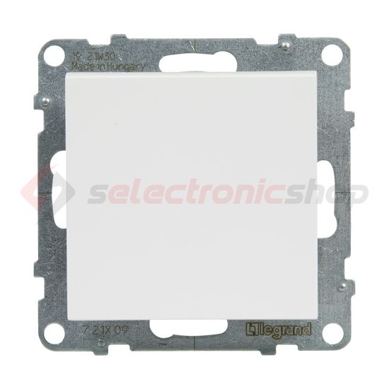 Suno N101 nyomó betét közp. fedéllel 1- nyomógomb 1z fehér IP20 süllyesztett dmax. LEGRAND - 721109