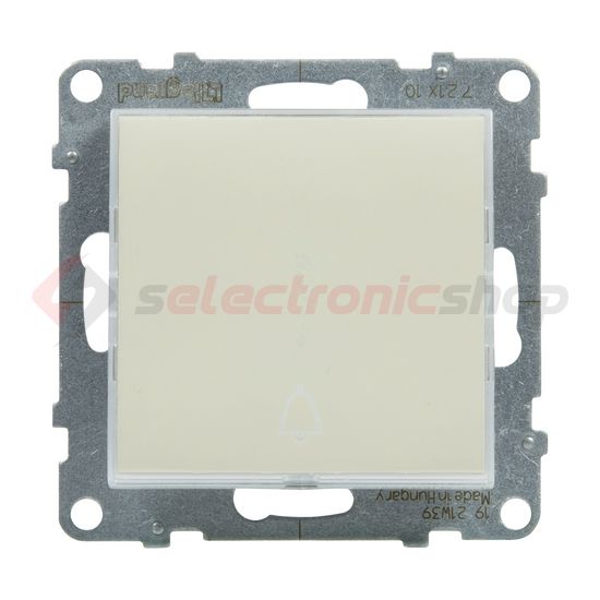 Suno N101 nyomó betét közp. fedéllel 1- nyomógomb 1z IP20 jelzőfény címketartó műanyag LEGRAND - 721110