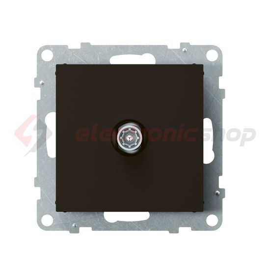 Suno TV 1-kimenet végzáró süllyesztett 1.5dB/860MHz fekete 1.5dB/2150MHz LEGRAND - 721464