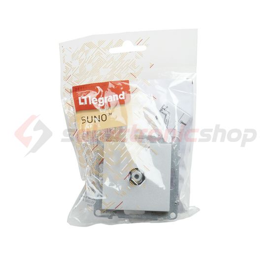 Suno TV (F) 1-kimenet végzáró süllyesztett 1.5dB/860MHz bézs 1.5dB/2150MHz LEGRAND - 721363