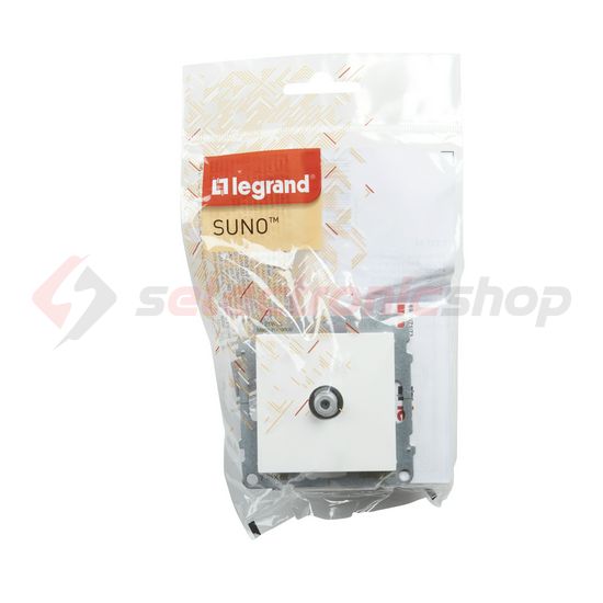 Suno TV (F) 1-kimenet végzáró süllyesztett 1.5dB/860MHz fehér 1.5dB/2150MHz LEGRAND - 721163