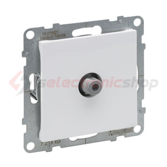 Suno TV (F) 1-kimenet végzáró süllyesztett 1.5dB/860MHz fehér 1.5dB/2150MHz LEGRAND - 721163