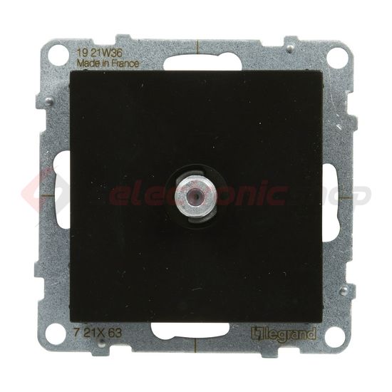 Suno TV (F) 1-kimenet végzáró süllyesztett 1.5dB/860MHz fekete 1.5dB/2150MHz LEGRAND - 721463