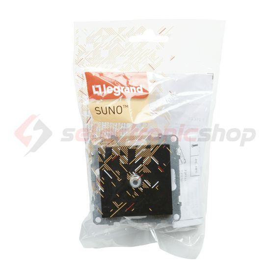 Suno TV (F) 1-kimenet végzáró süllyesztett 1.5dB/860MHz fekete 1.5dB/2150MHz LEGRAND - 721463