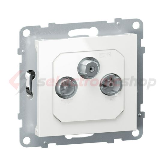 Suno TV-R-SAT 3-kimenet végzáró süllyesztett 1.5dB/860MHz fehér 2dB/2150MHz LEGRAND - 721167