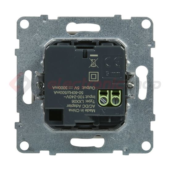 Suno USB töltőaljzat C+C 3000mA/ 5V süllyesztett fehér IP20 LEGRAND - 721131