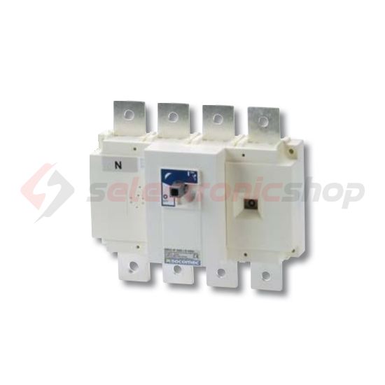 Szakaszoló be-ki kapcsoló alapkészülék 400A 3P ráépíthető fix Sirco SOCOMEC - 26003041