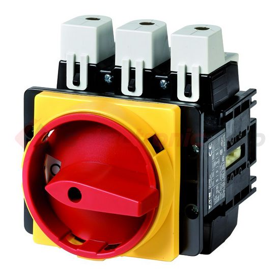 Szakaszoló fő- és vészkapcsoló 125A 3P 37kW/400VAC-3 beépíthető fix piros P5-125/EA/SVB EATON - 280898