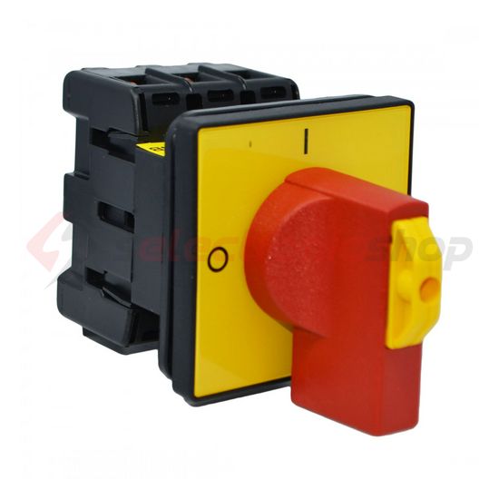 Szakaszoló fő- és vészkapcsoló 63A 3P 690V beépíthető fix zárható GK64B-T203/04E Ganz KK - 610-0643-306