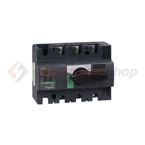 Szakaszoló főkapcsoló 100A 690V 3P ráépíthető beépíthető előlapi központos INS100100 Schneider - 28908