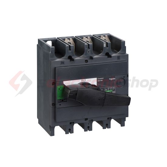 Szakaszoló főkapcsoló 400A 0-690V 3P ráépíthető beépíthető előlapi központos INS400400 Schneider - 31110