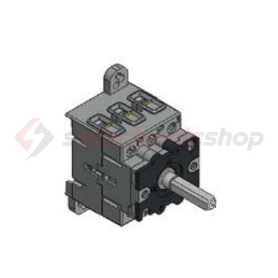 Szakaszolókapcsoló alaptest napelemhez PV (DC) 40A 4P ráépíthető fix Sirco MC PV (DC) SOCOMEC - 21PV4754